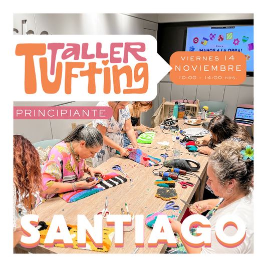 Taller Introducción al Tufting | viernes 14 de noviembre | Santiago