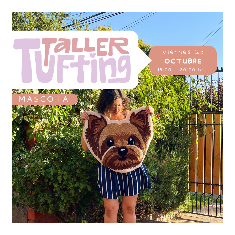 Taller Alfombra Mascota | viernes 23 de octubre | Santiago