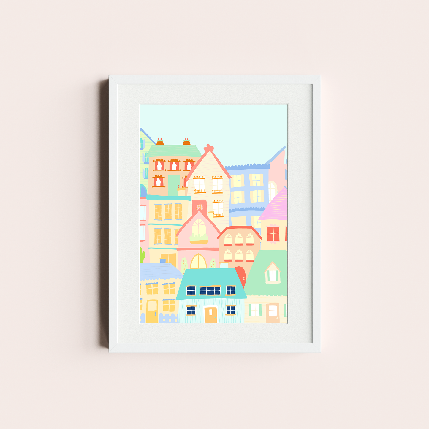 La ciudad en colores