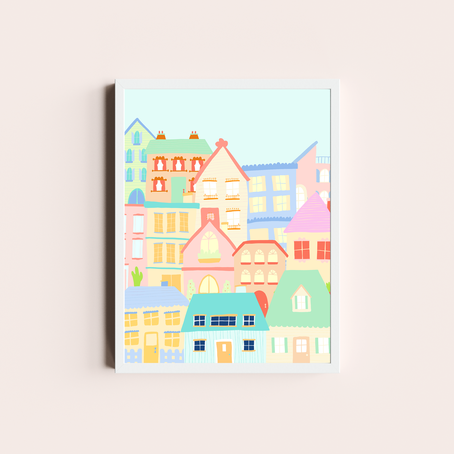 La ciudad en colores