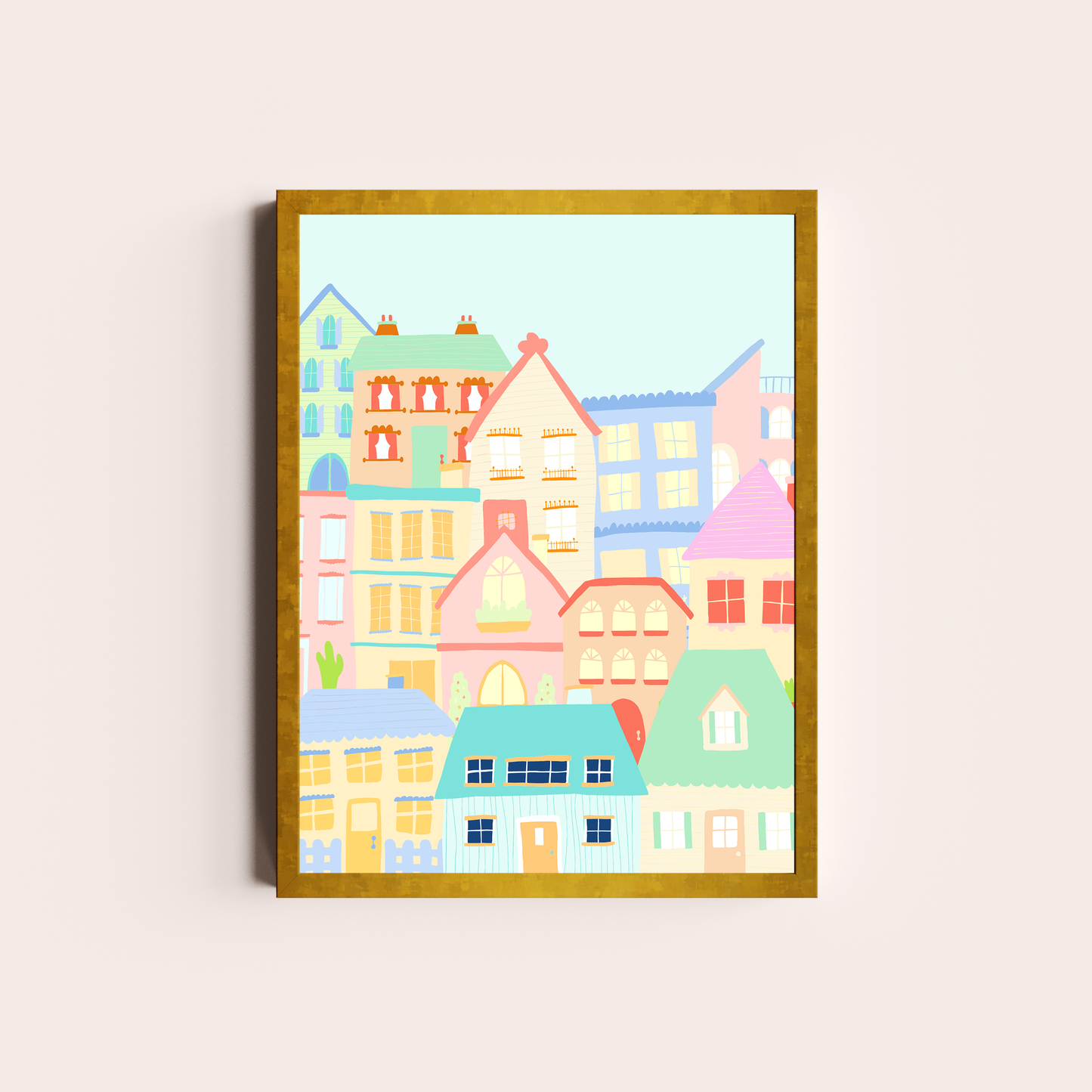La ciudad en colores