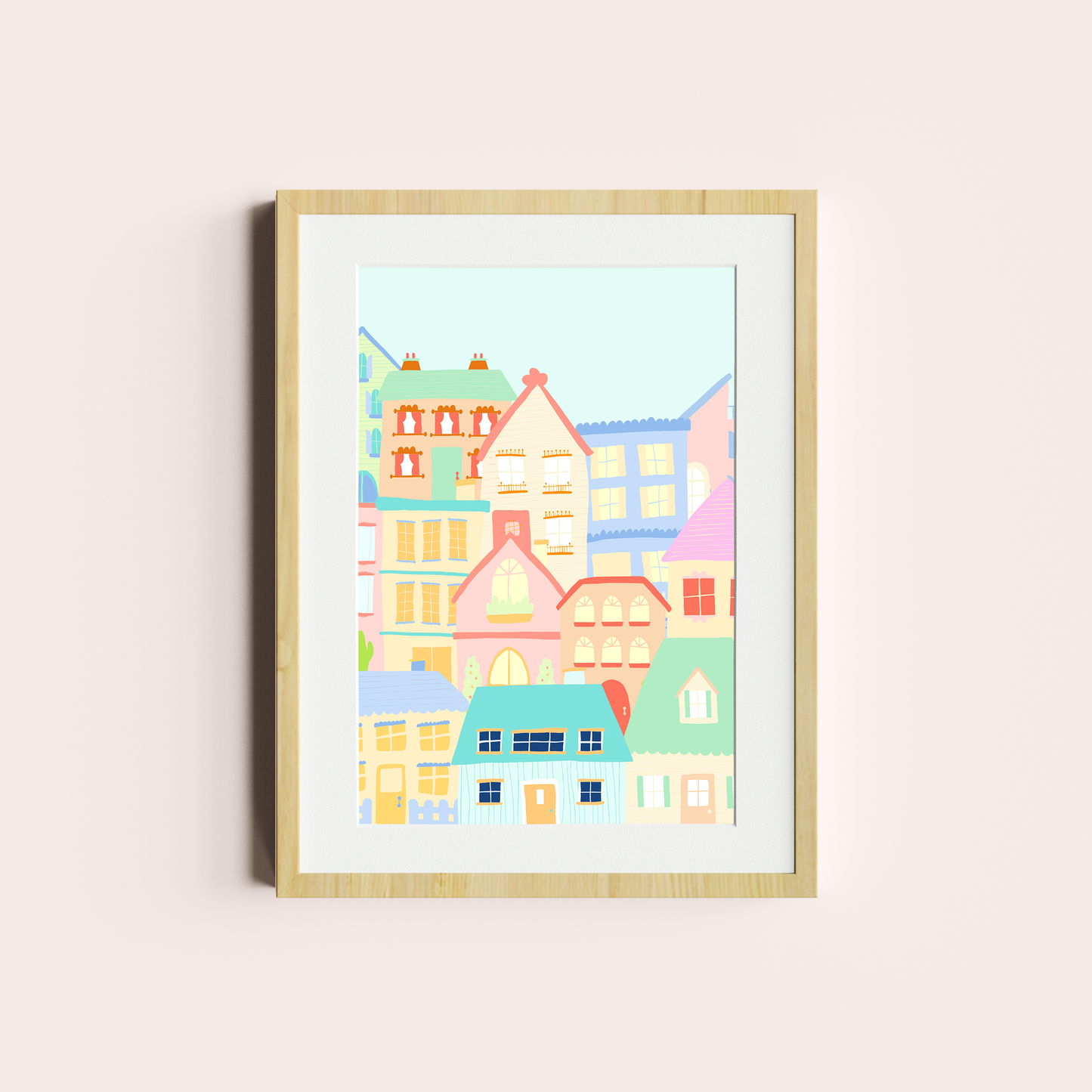 La ciudad en colores