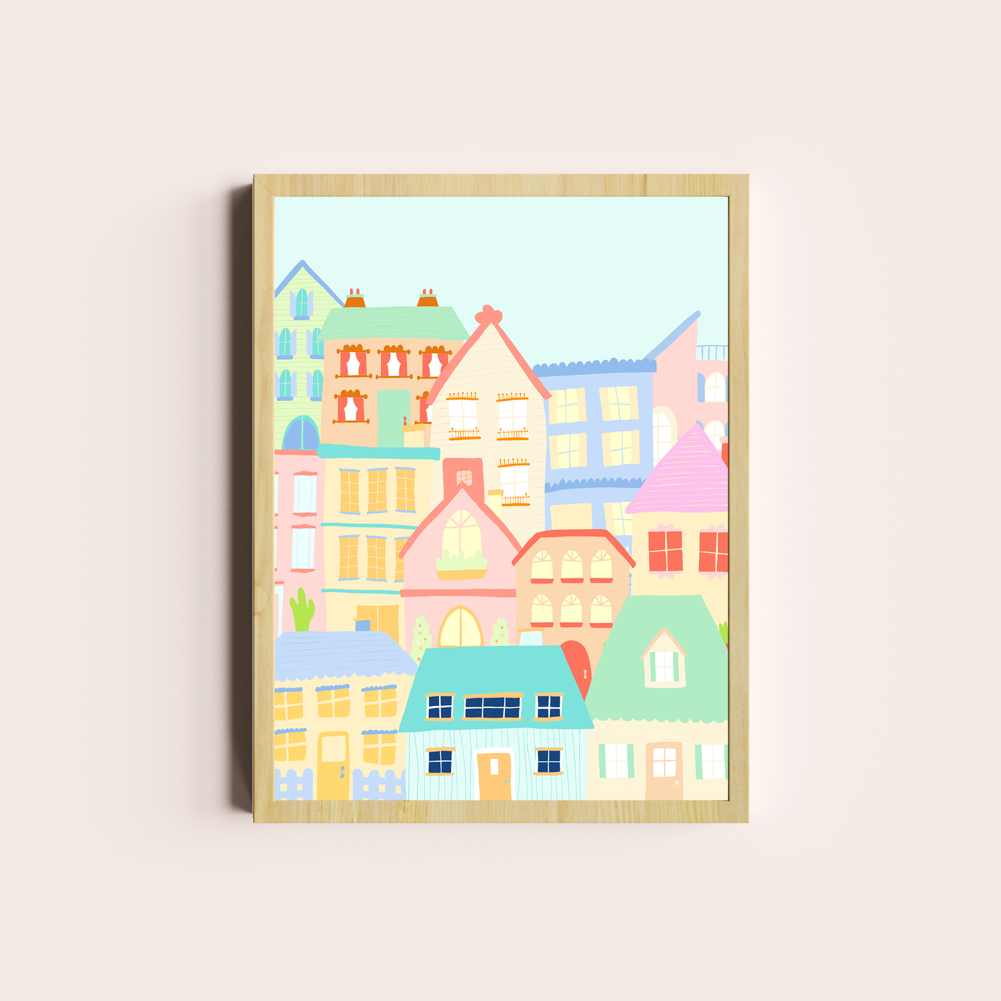 La ciudad en colores