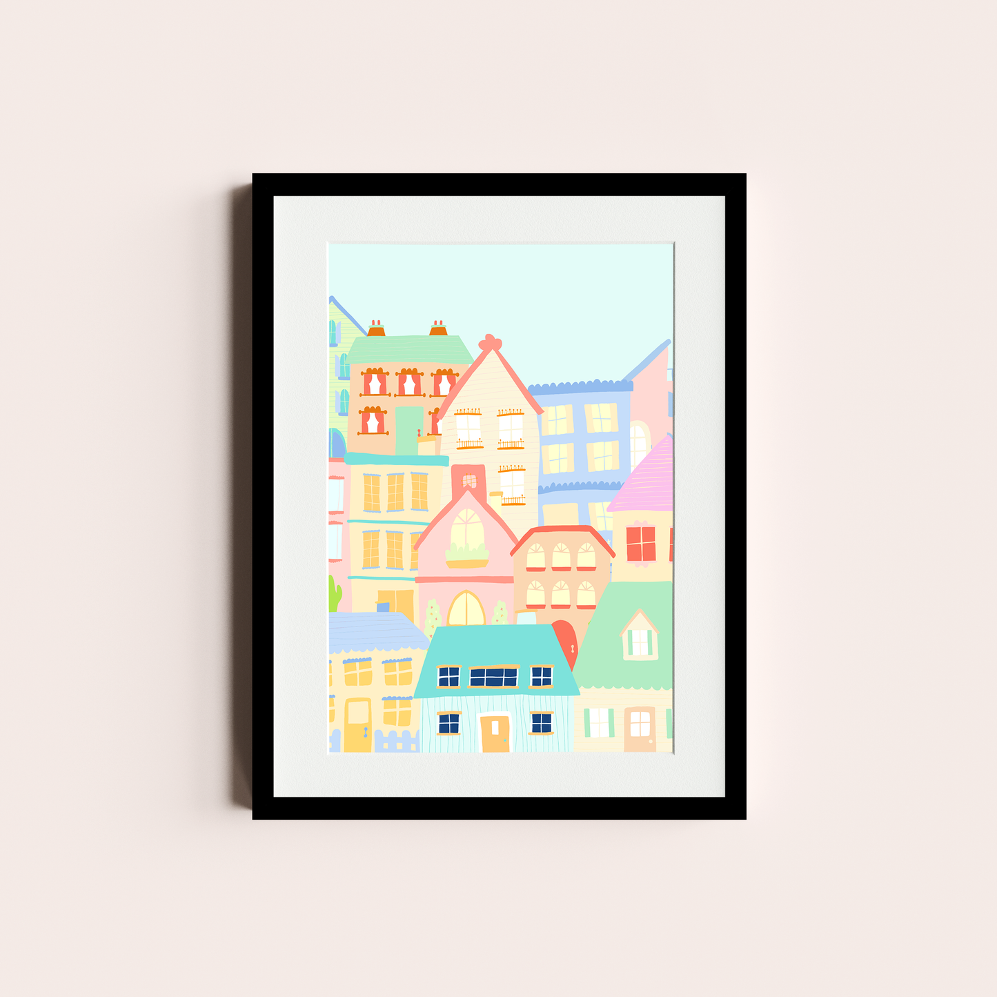 La ciudad en colores