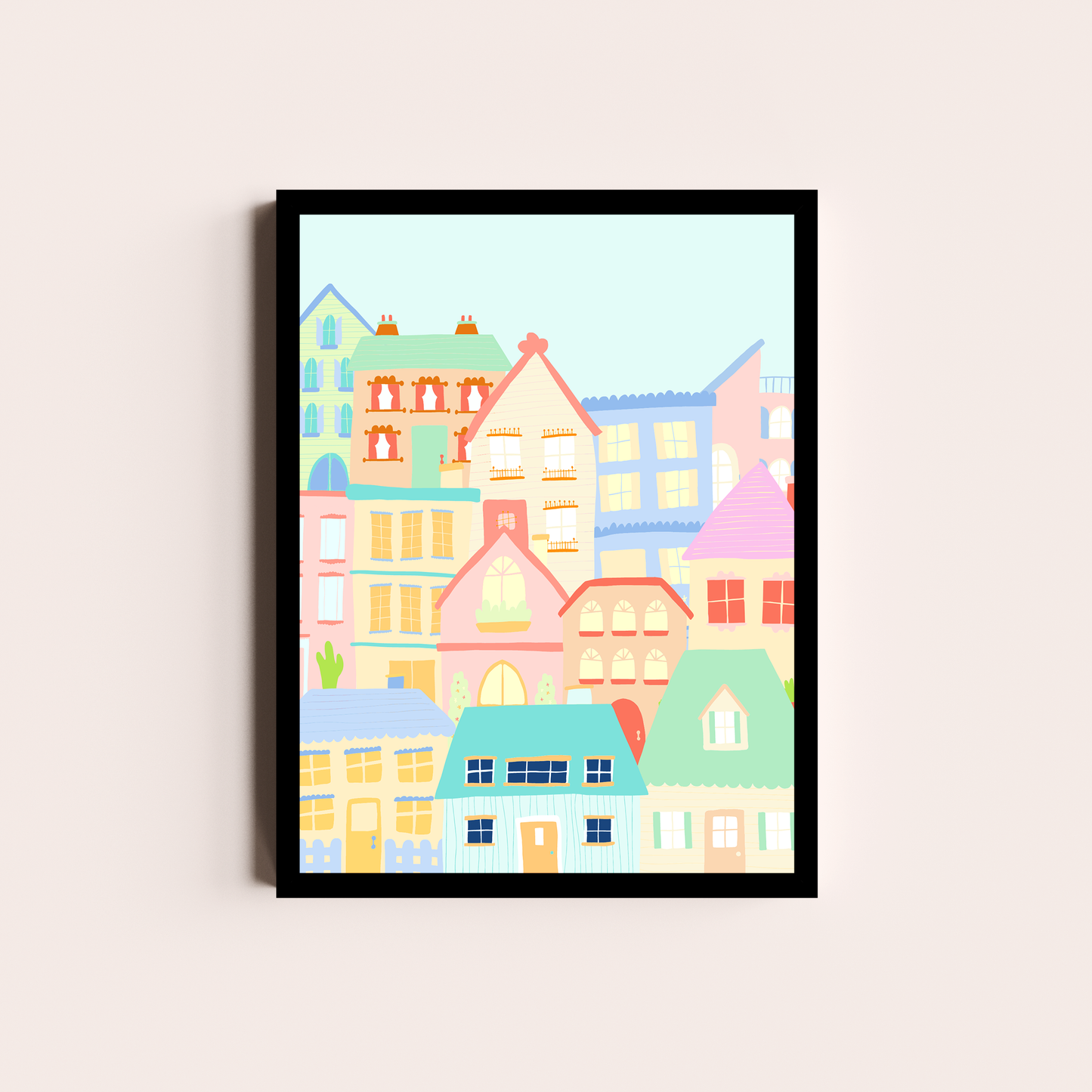 La ciudad en colores