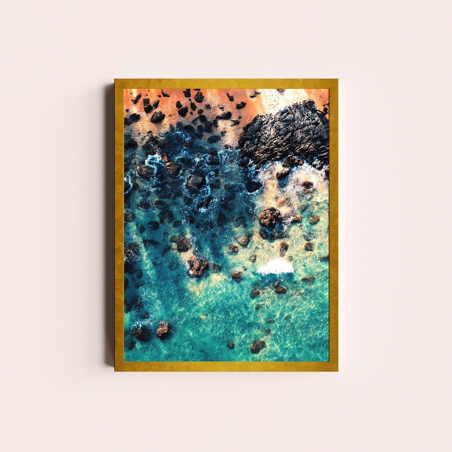 Rocas y olas III