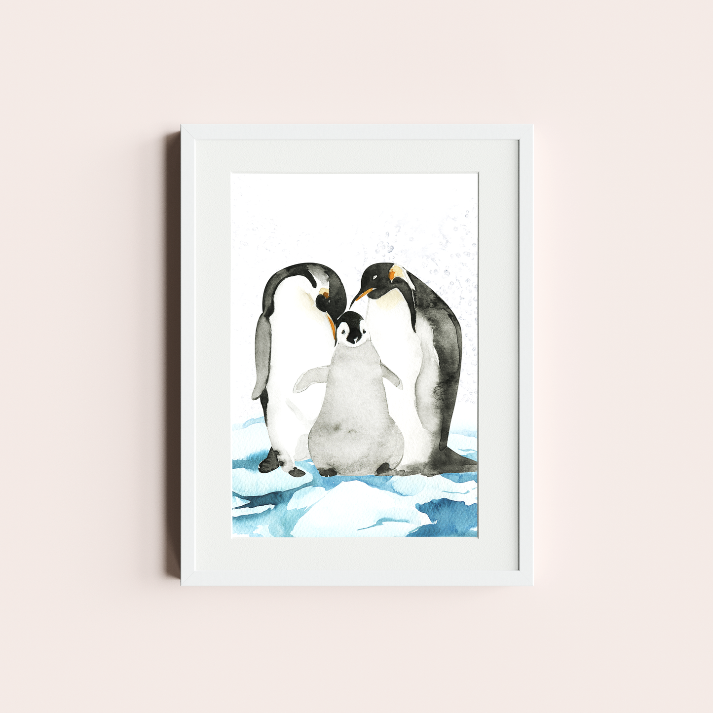 Trio de pingüinos