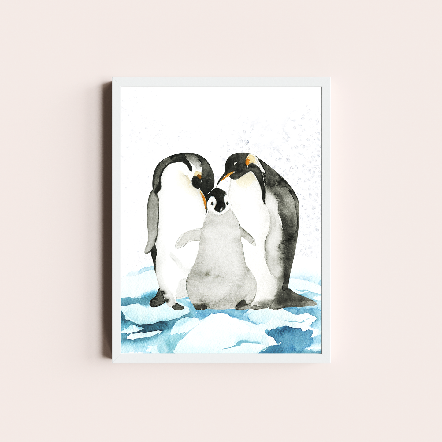 Trio de pingüinos