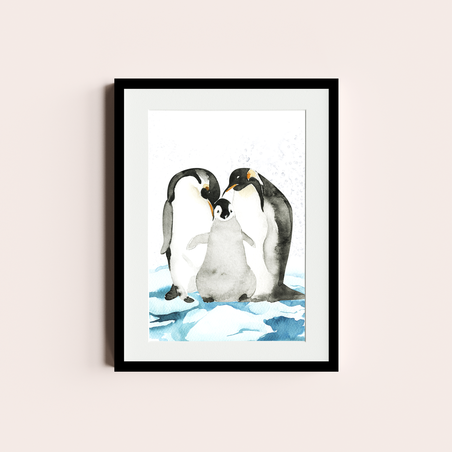 Trio de pingüinos