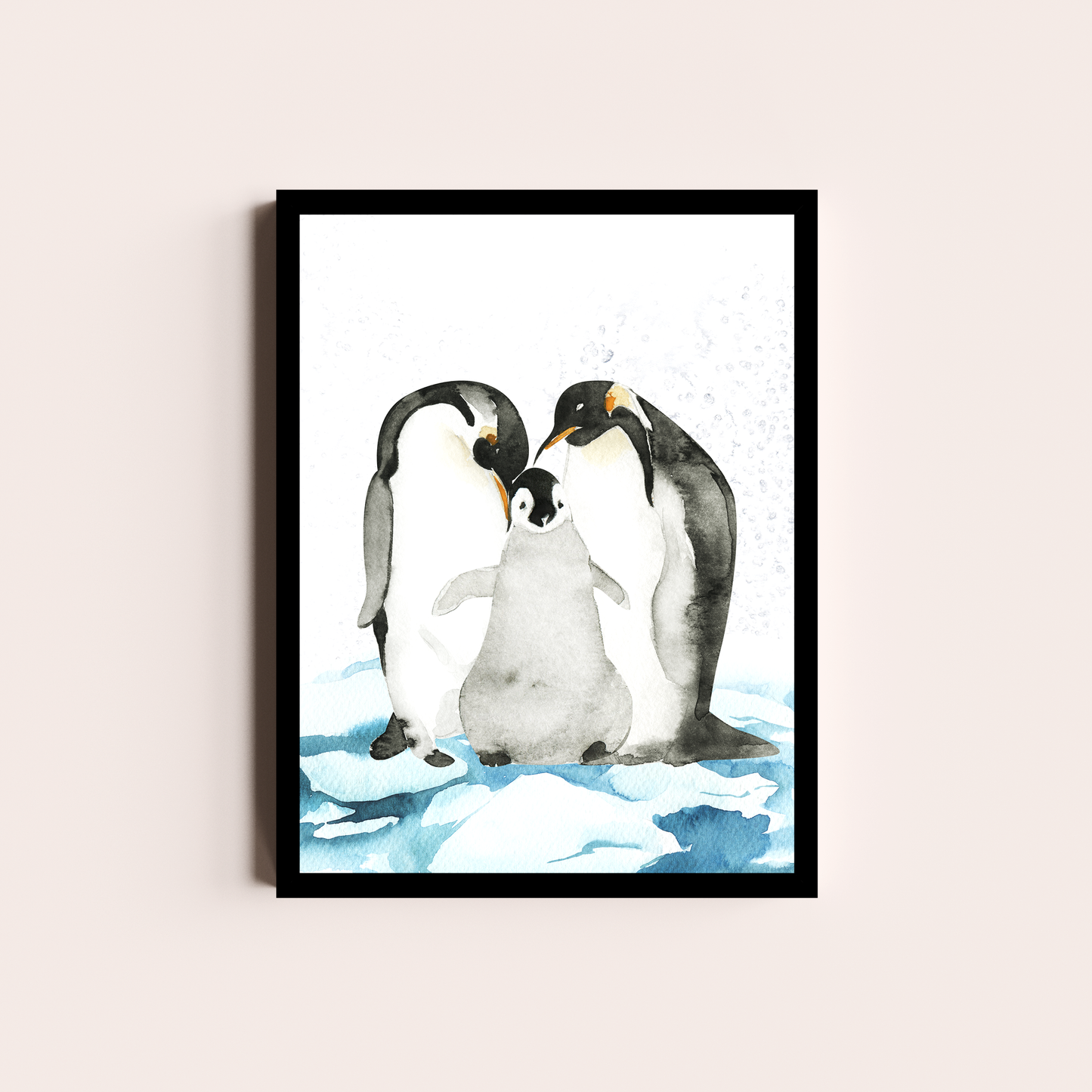 Trio de pingüinos