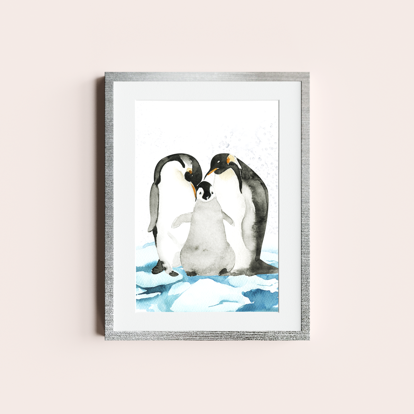 Trio de pingüinos