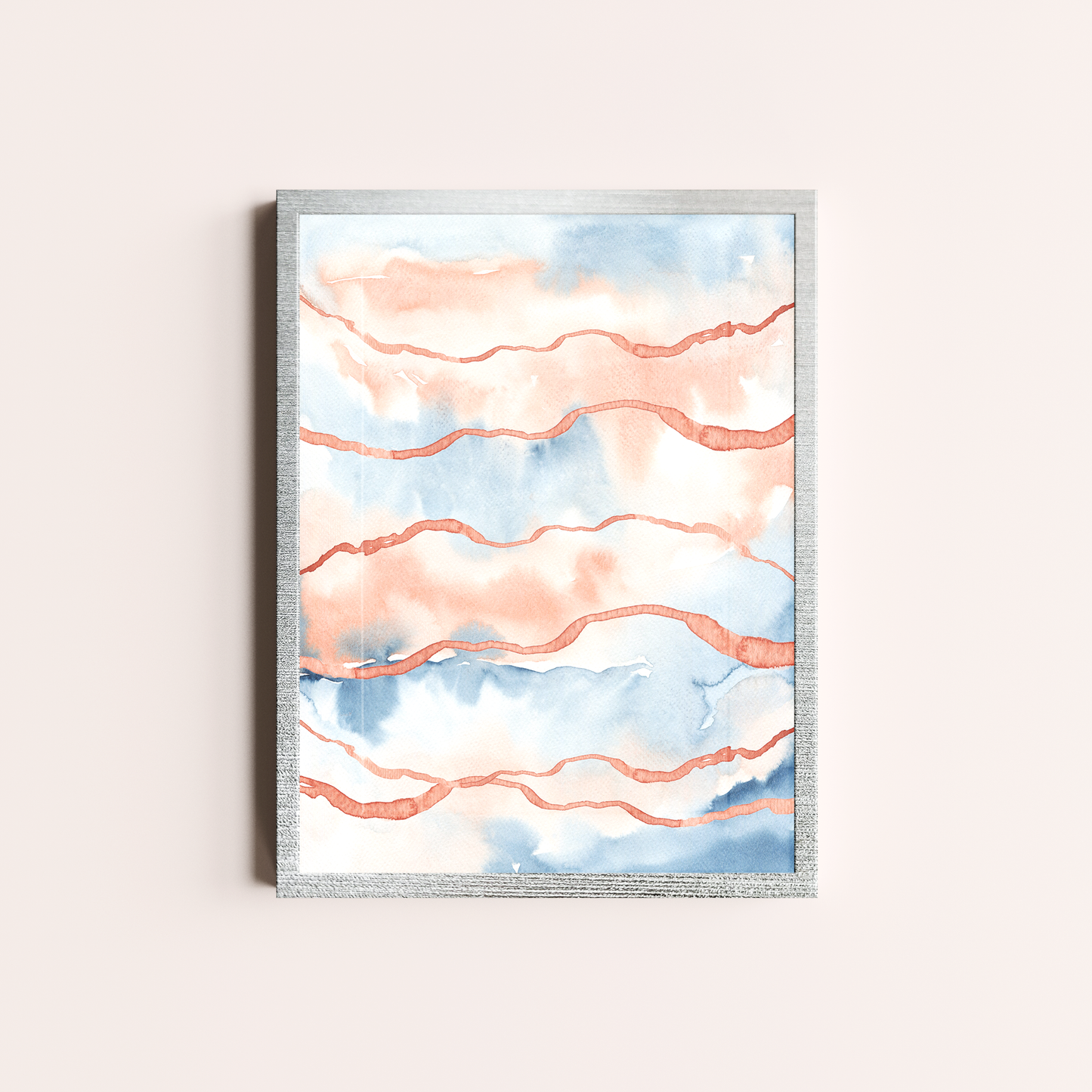 Sueño azul y rosa I