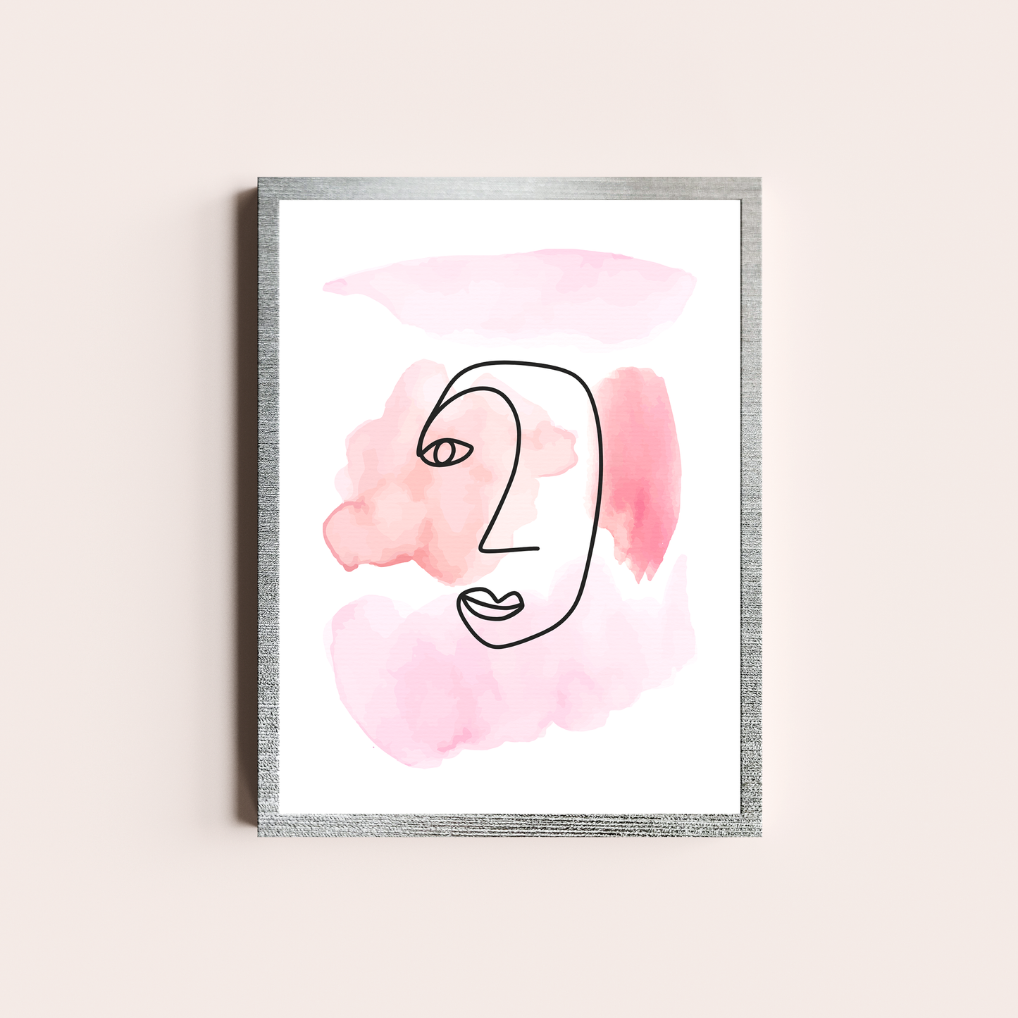Caras rosadas lineales I