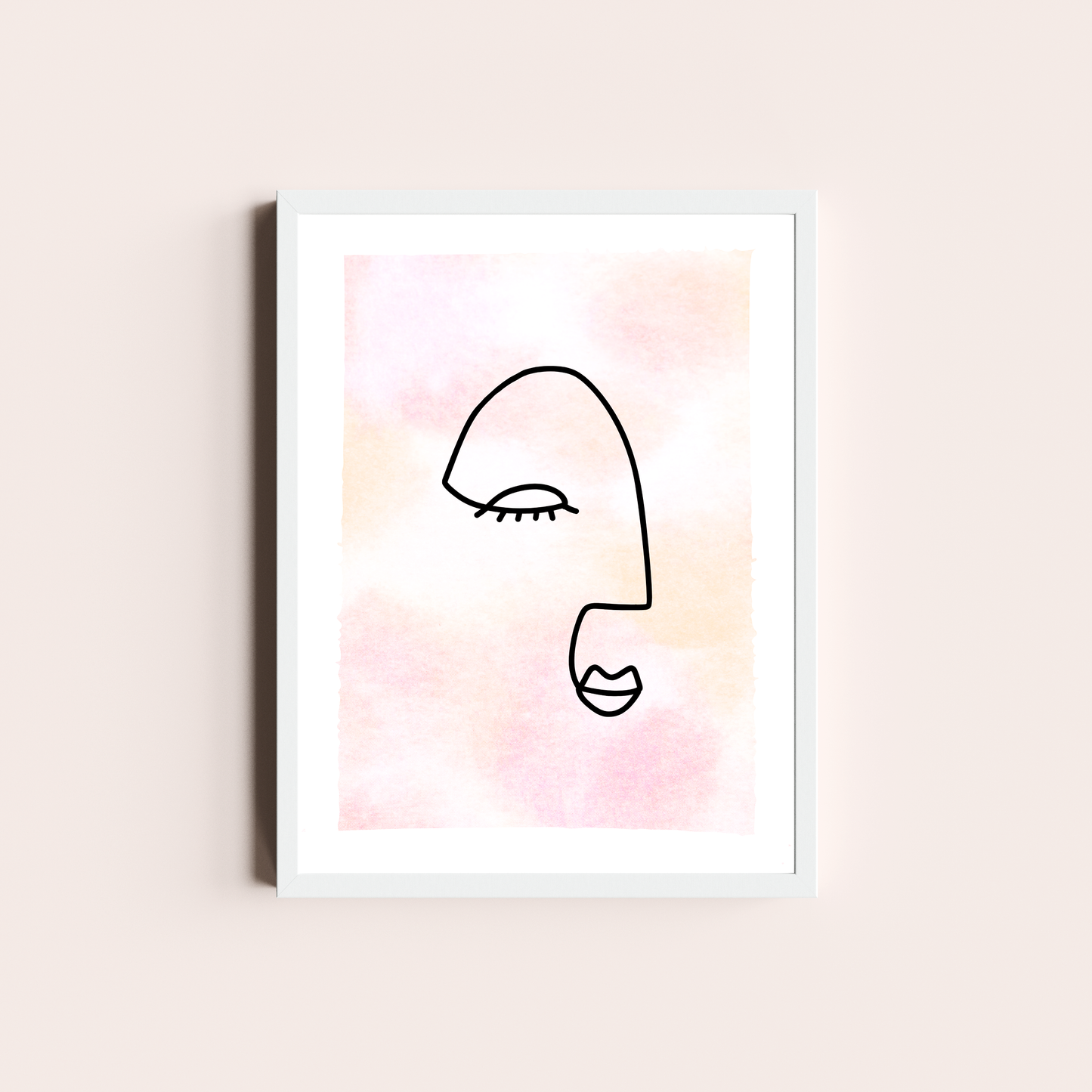 Caras rosadas lineales III