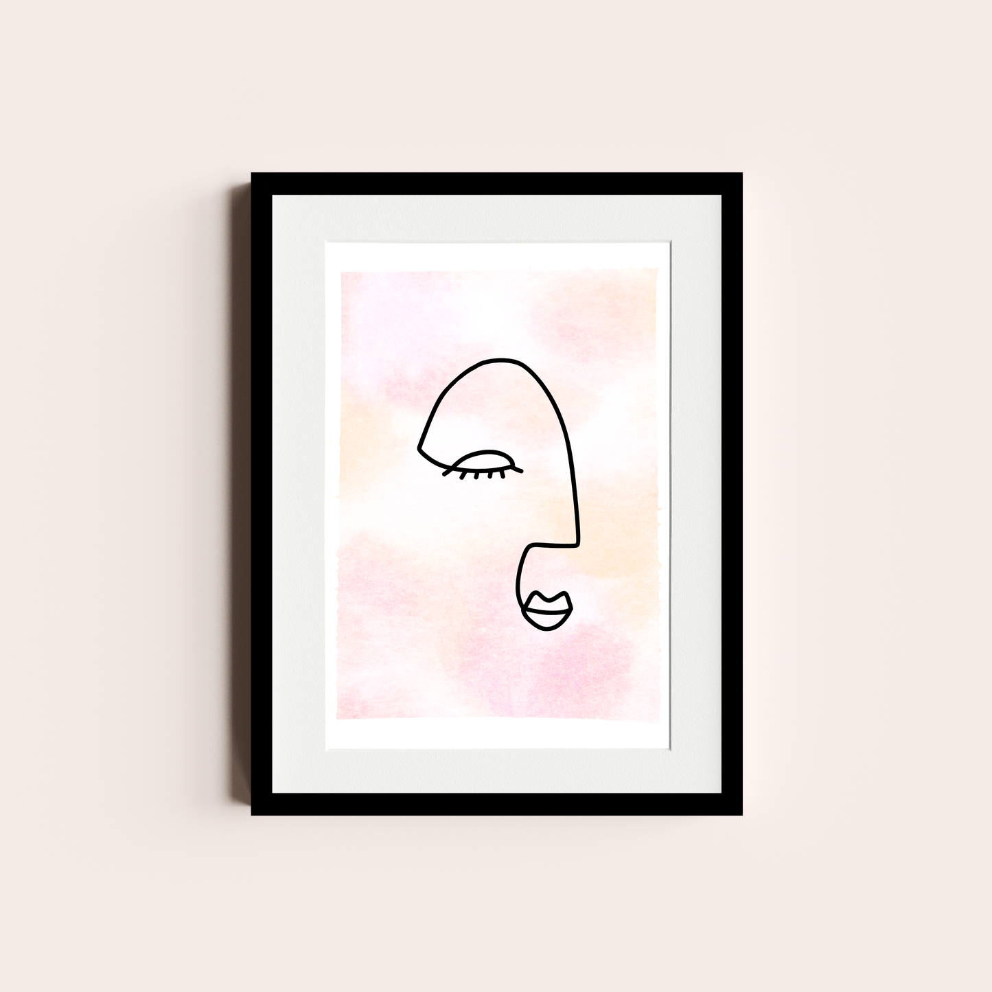 Caras rosadas lineales III