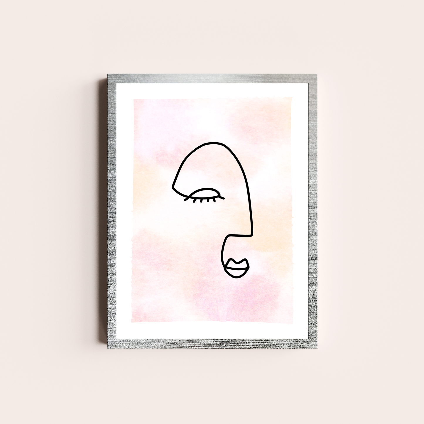 Caras rosadas lineales III