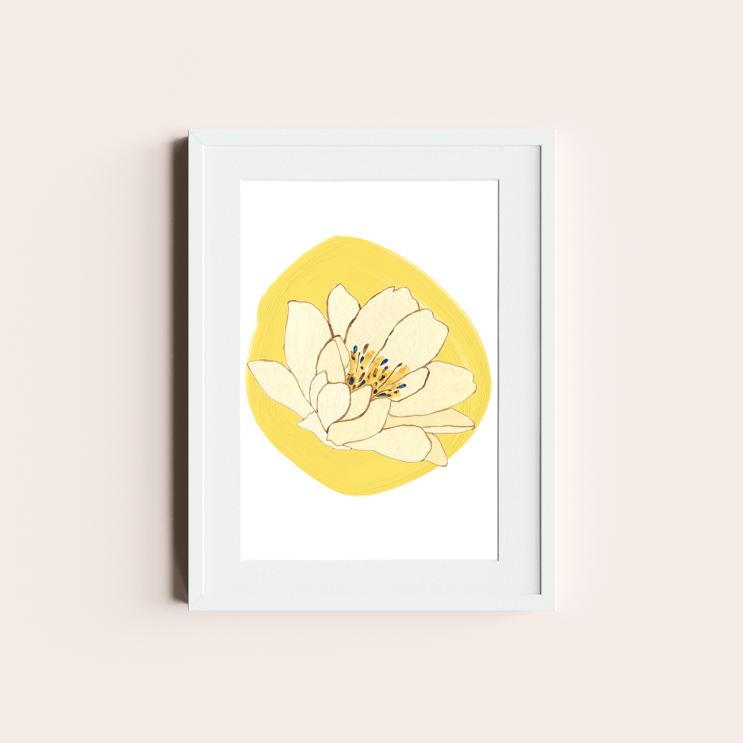 Flor en amarillo