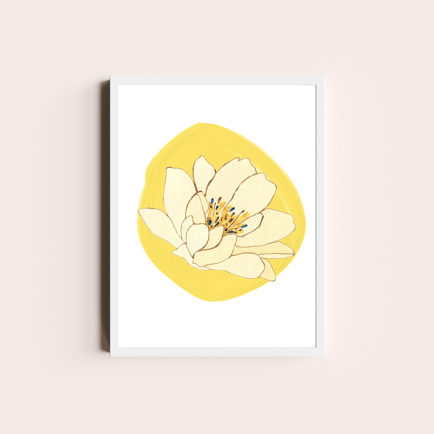 Flor en amarillo