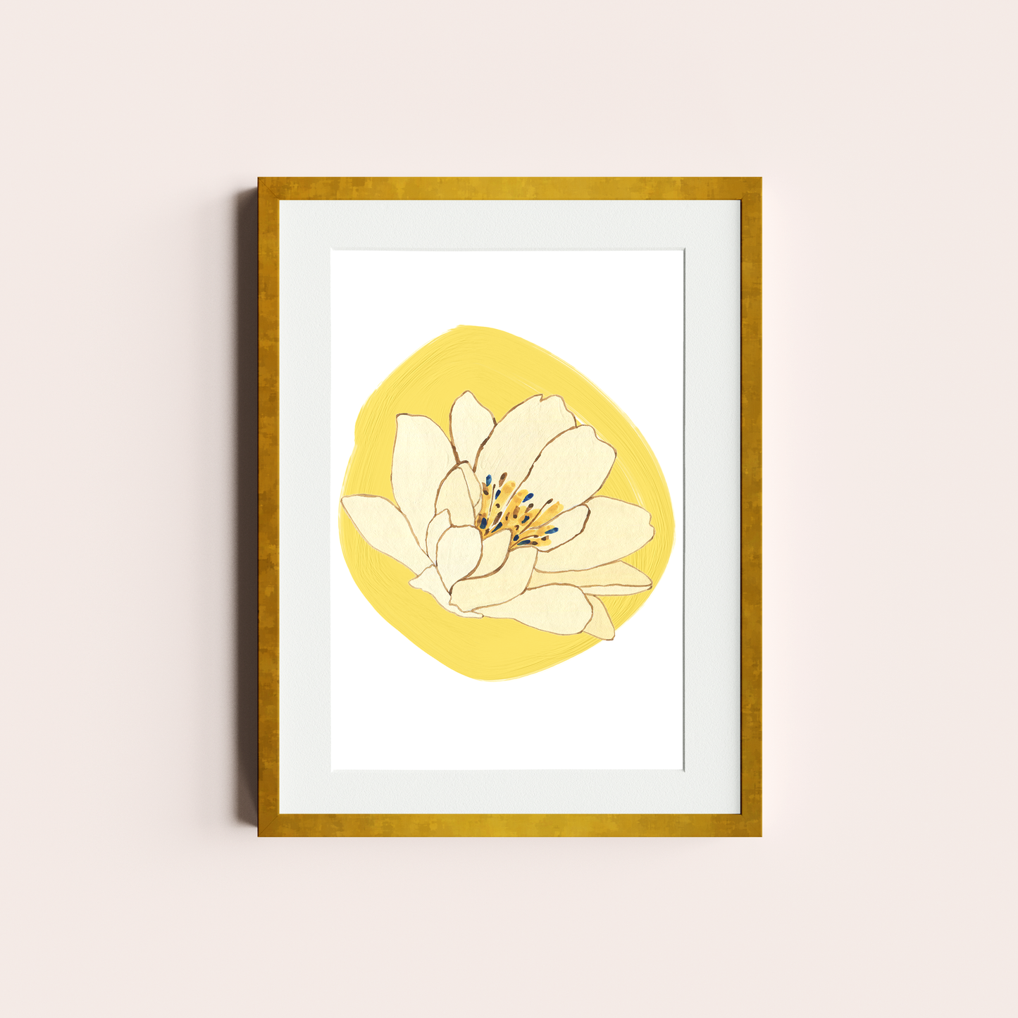 Flor en amarillo