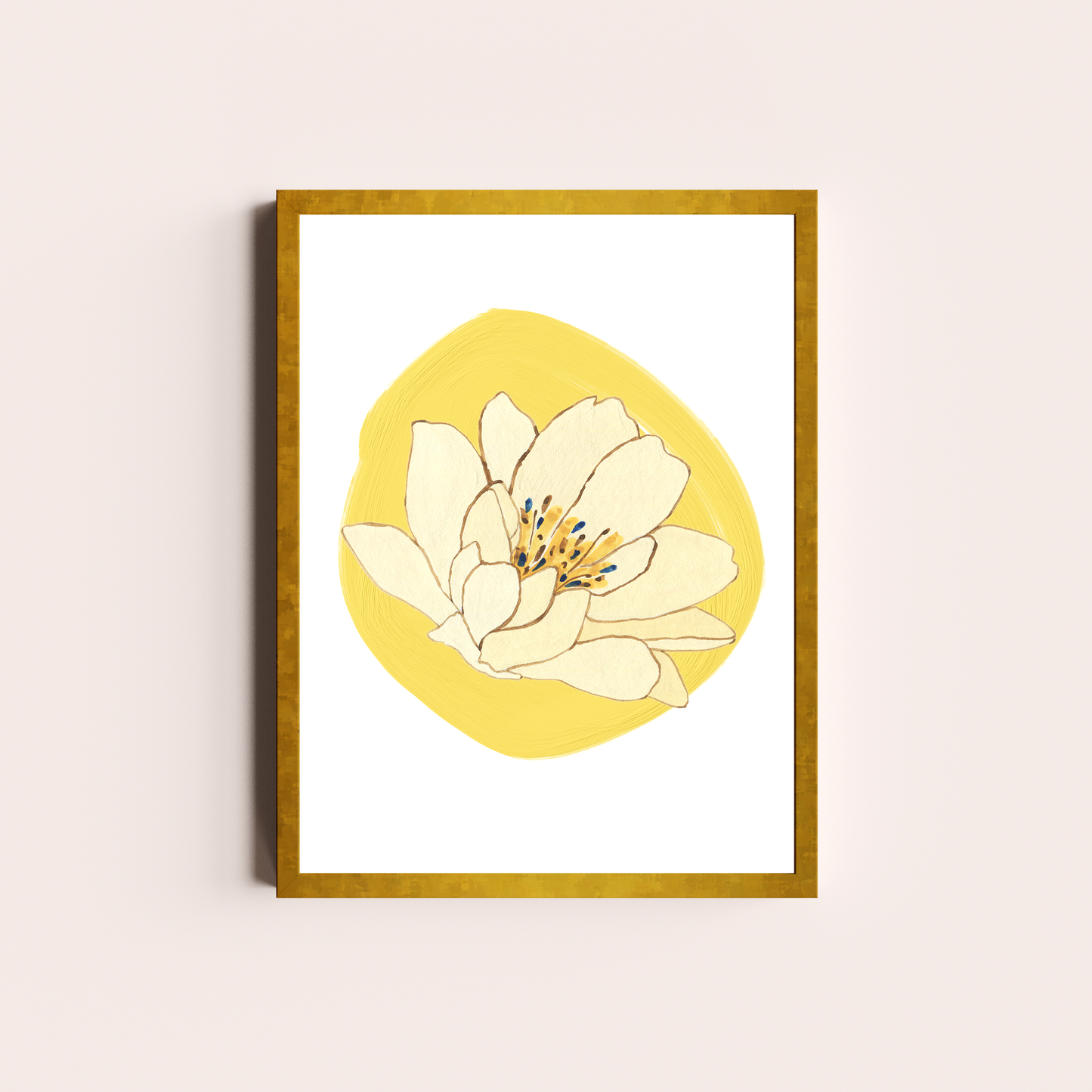 Flor en amarillo