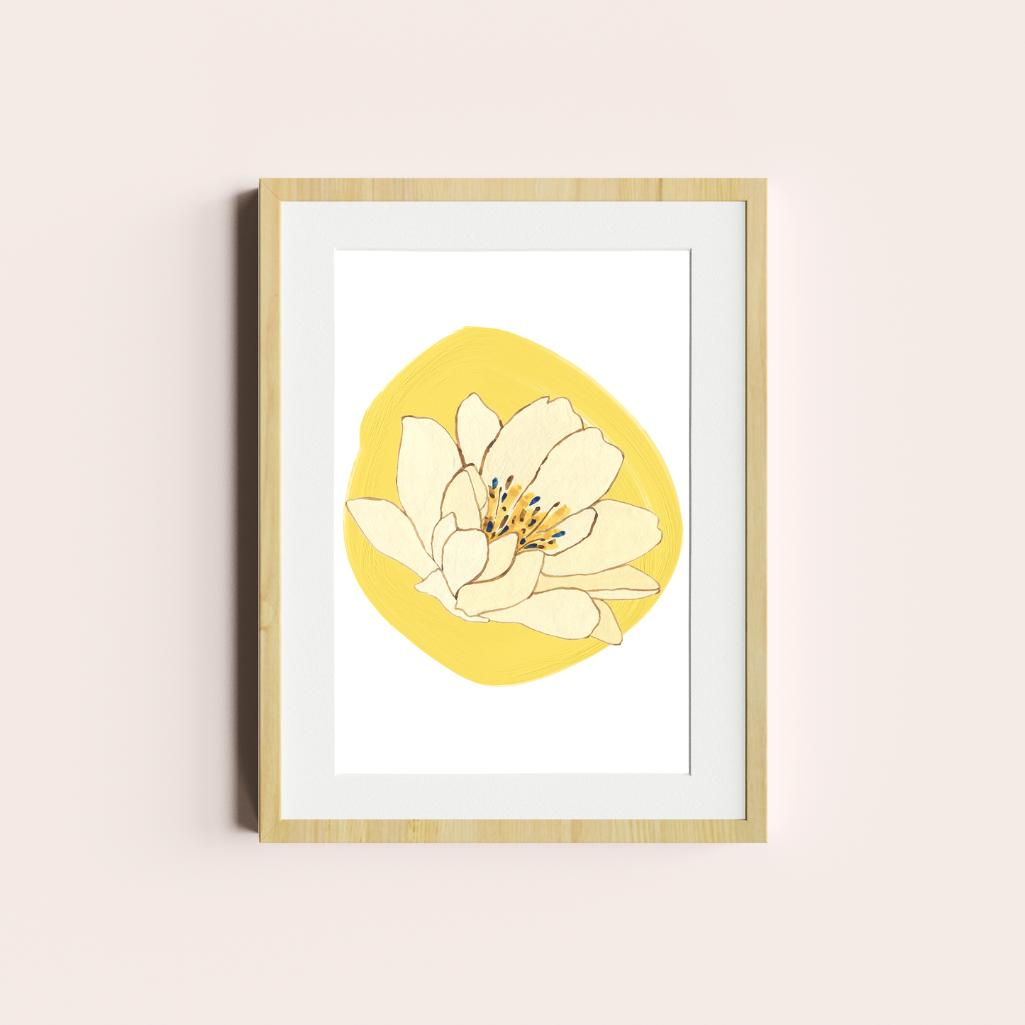 Flor en amarillo