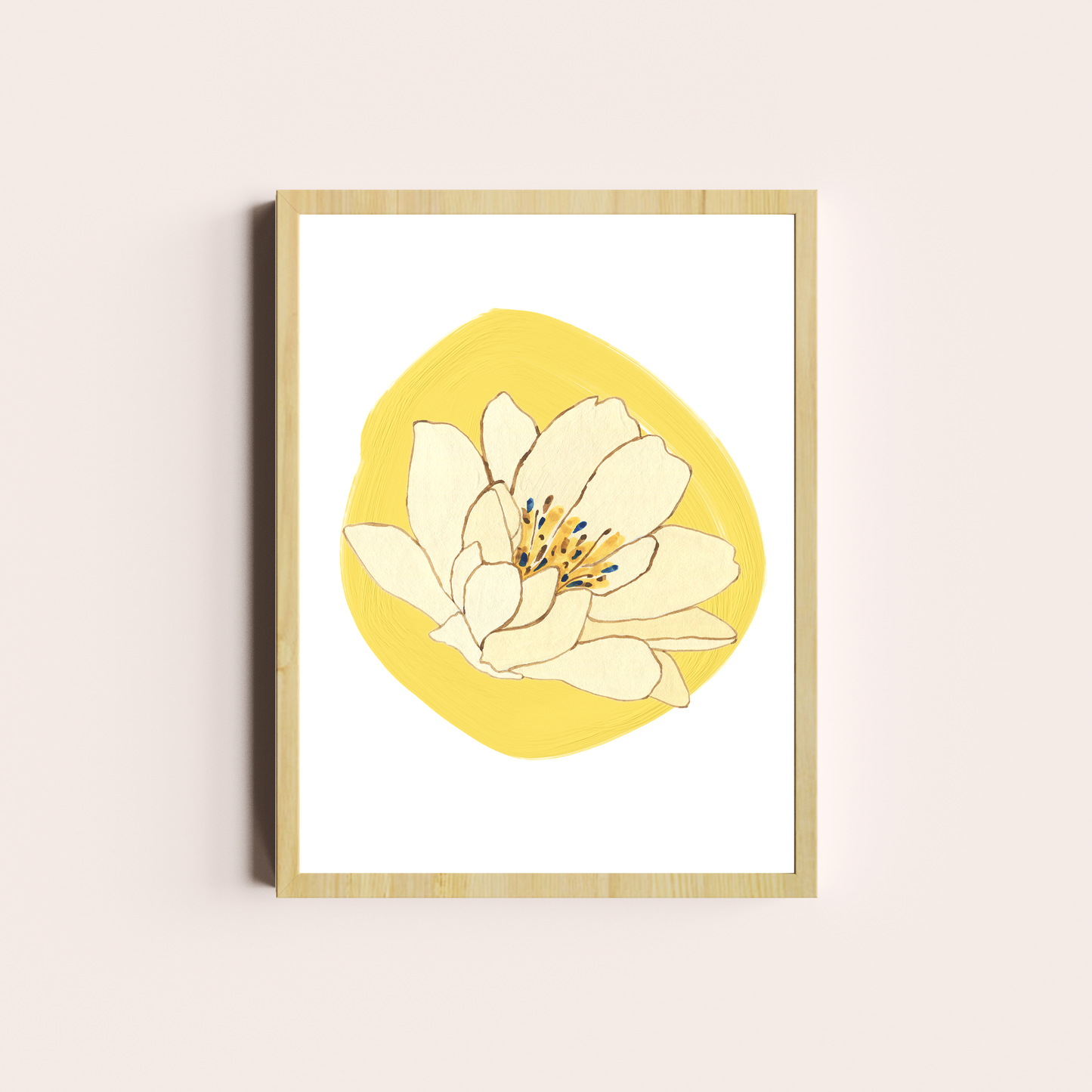 Flor en amarillo