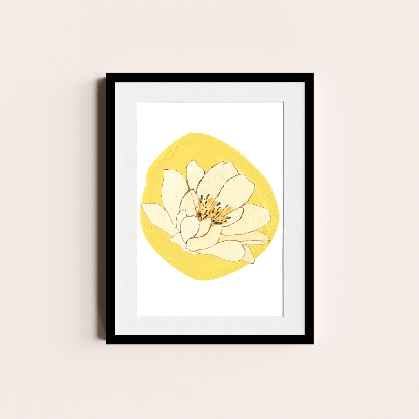 Flor en amarillo