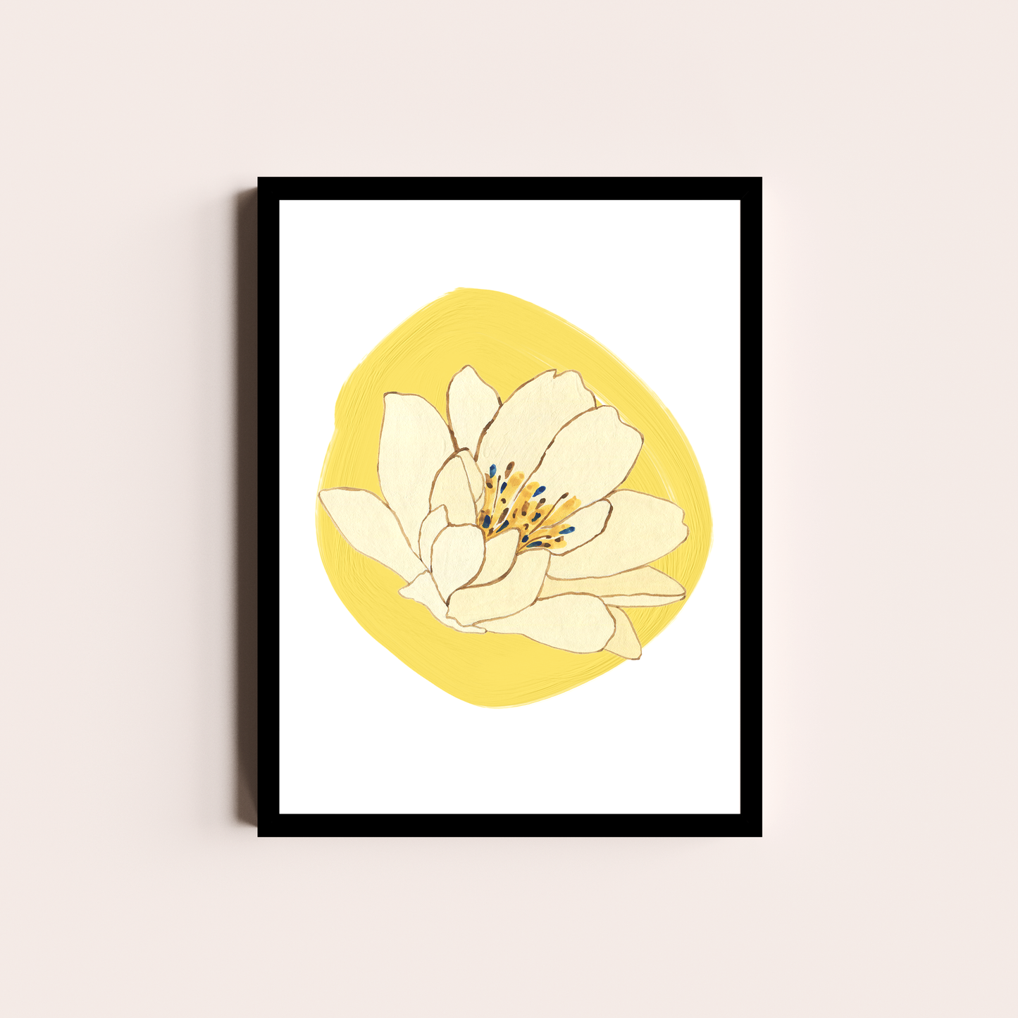 Flor en amarillo