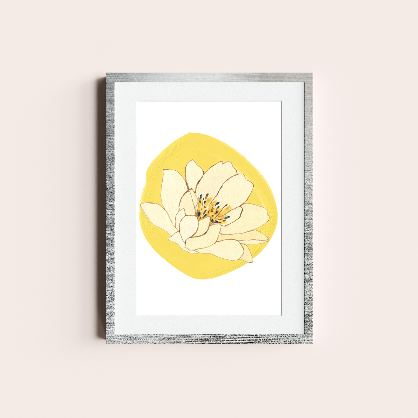 Flor en amarillo