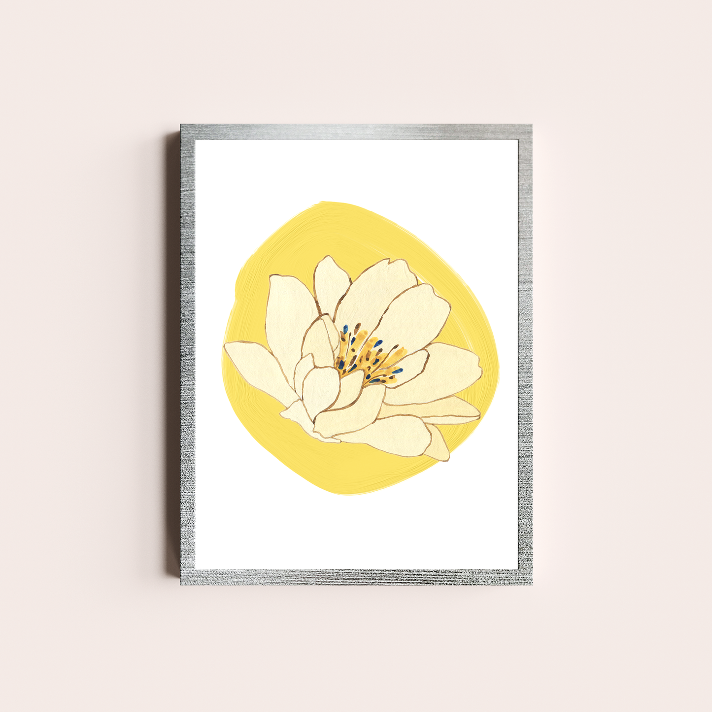 Flor en amarillo