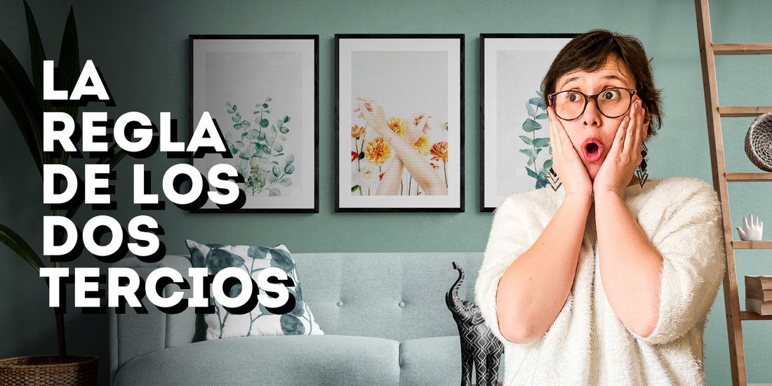¡La primera regla infalible para elegir tus cuadros!