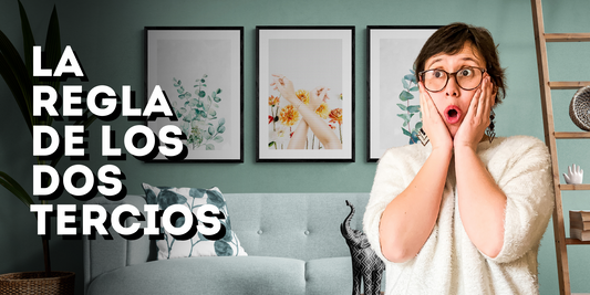 ¡La primera regla infalible para elegir tus cuadros!