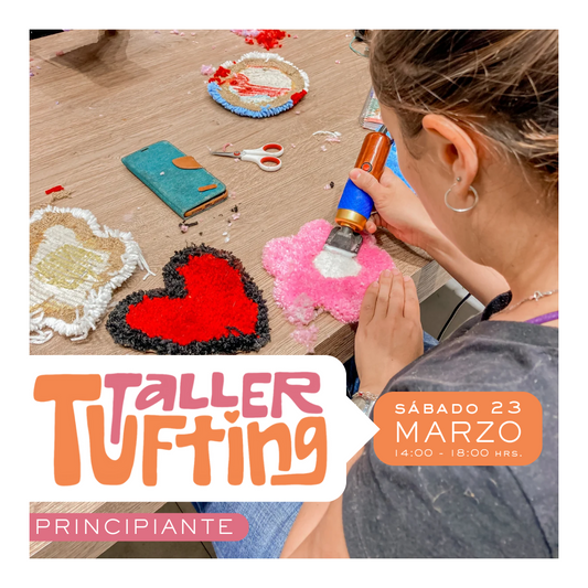 Taller Introducción al Tufting | sábado 23 de marzo