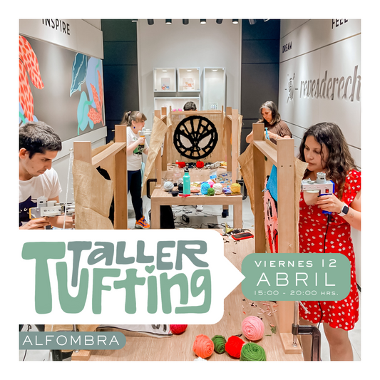Taller Alfombra Tufting | viernes 12 de abril | Santiago