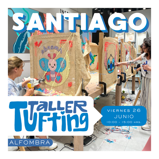 Taller Alfombra Tufting | viernes 26 de junio | Santiago