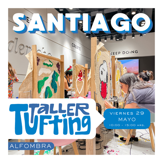 Taller Alfombra Tufting | viernes 29 de mayo | Santiago