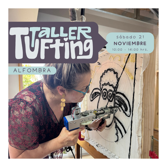 Taller Alfombra Tufting | sábado 21 de noviembre | Santiago