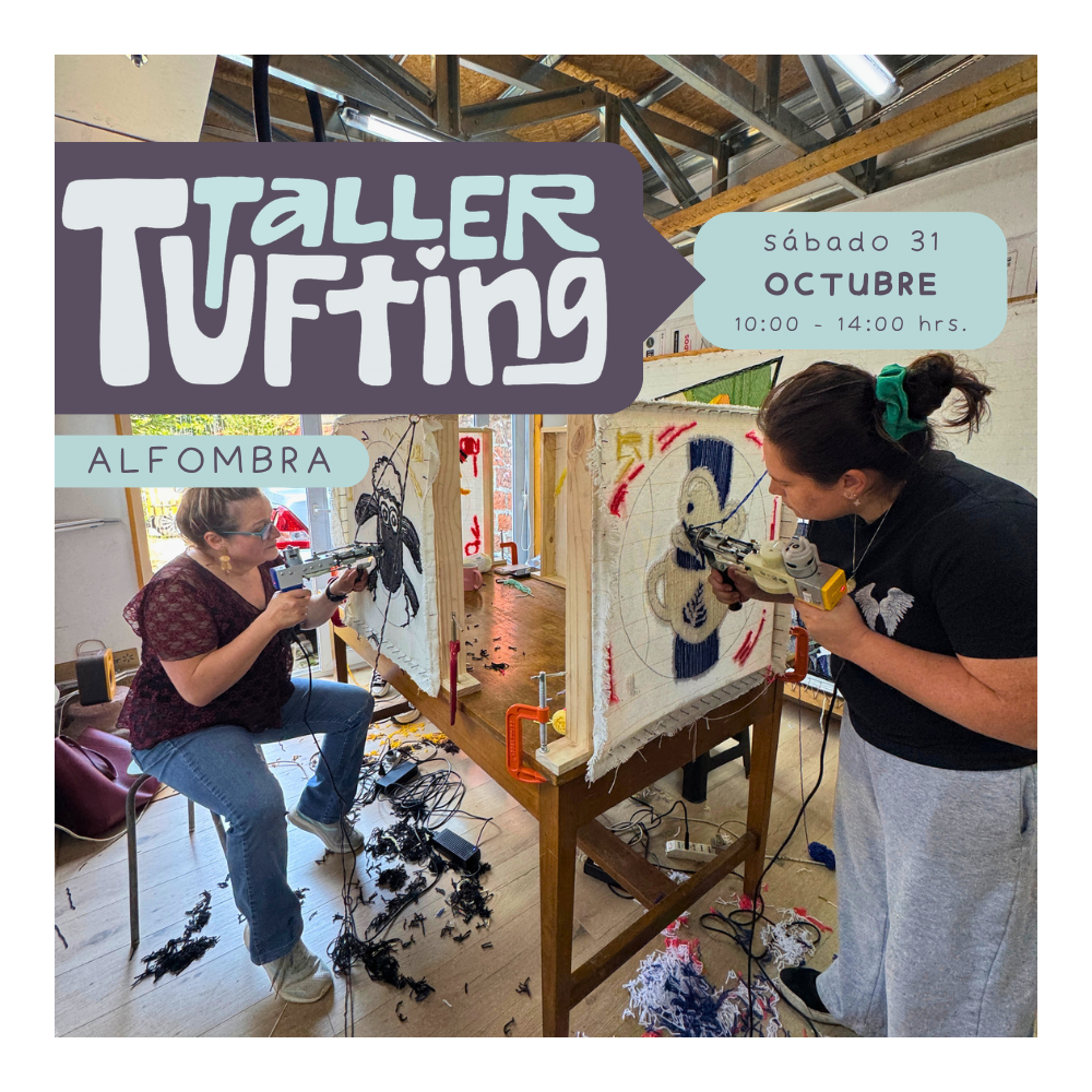 Taller Alfombra Tufting | sábado 31 de octubre | Santiago