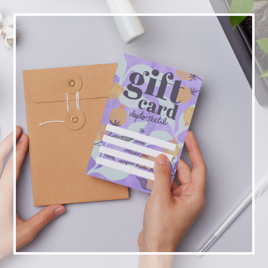 Gift Card Alfombras - Depto Textil ✿