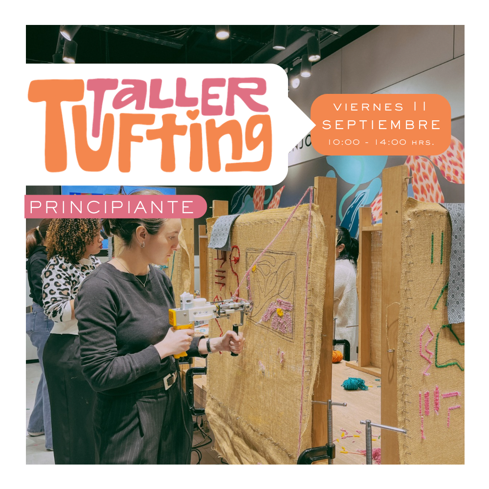 Taller Introducción al Tufting | viernes 11 de septiembre | Santiago
