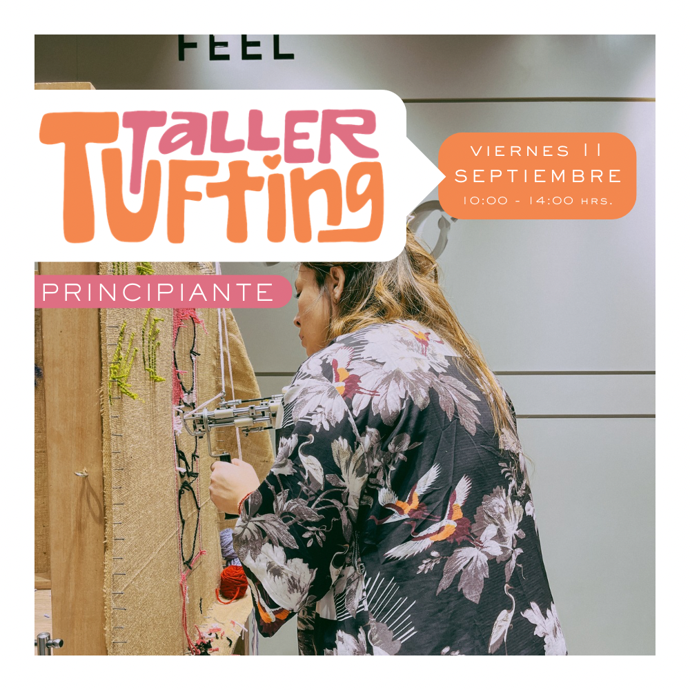 Taller Introducción al Tufting | viernes 11 de septiembre | Santiago