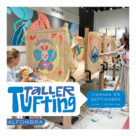 Taller Alfombra Tufting | viernes 25 de septiembre | Santiago