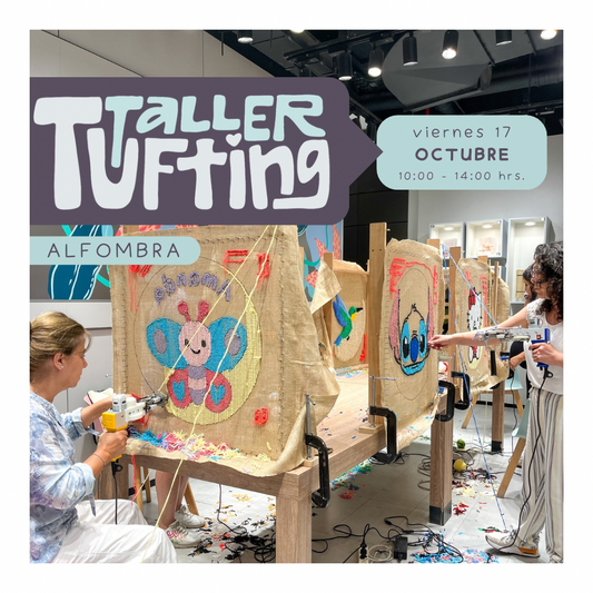 Taller Alfombra Tufting | sábado 17 de octubre | Santiago
