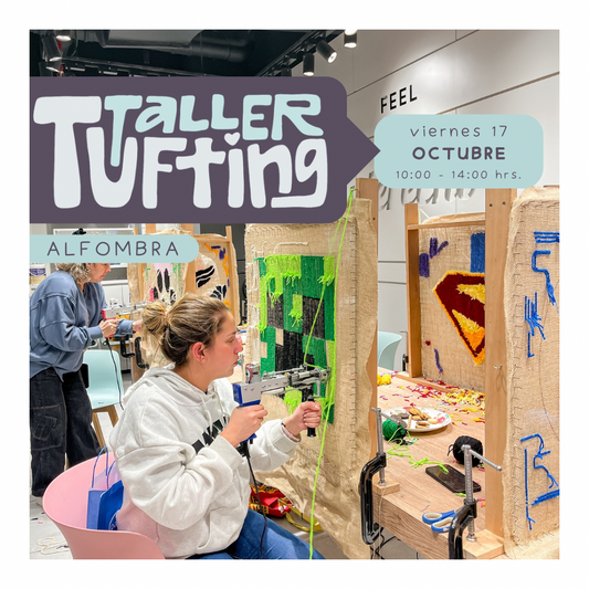 Taller Alfombra Tufting | sábado 17 de octubre | Santiago