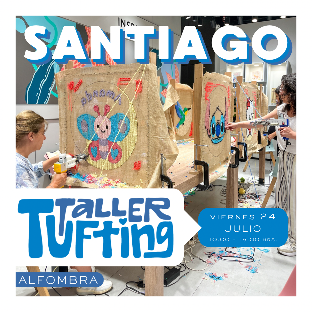 Taller Alfombra Tufting | viernes 24 de julio | Santiago