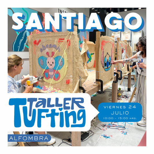 Taller Alfombra Tufting | viernes 24 de julio | Santiago
