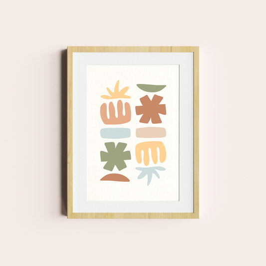 Tríptico Abstracción (I)