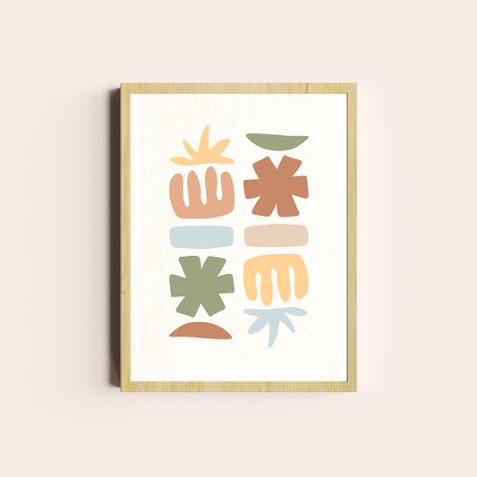 Tríptico Abstracción (I)