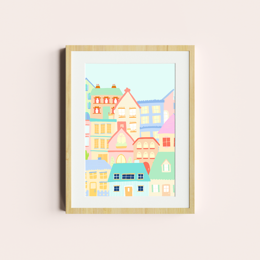 La ciudad en colores