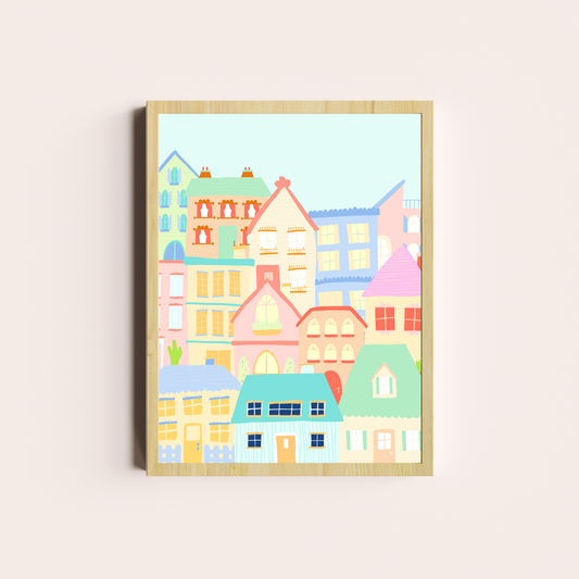 La ciudad en colores